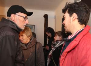 BOR ŠPAREMBLEK RAZSTAVA V GALERIJI KRPAN 16 FOTO LJUBO VUKELIČ